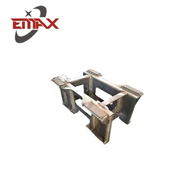 レーザー切断による機械の下部